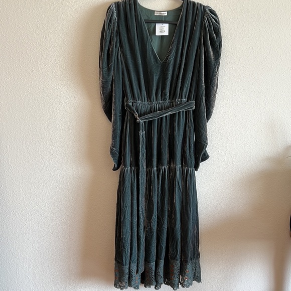 Ulla Johnson Lena Dress in Agave - Picture 3 of 7